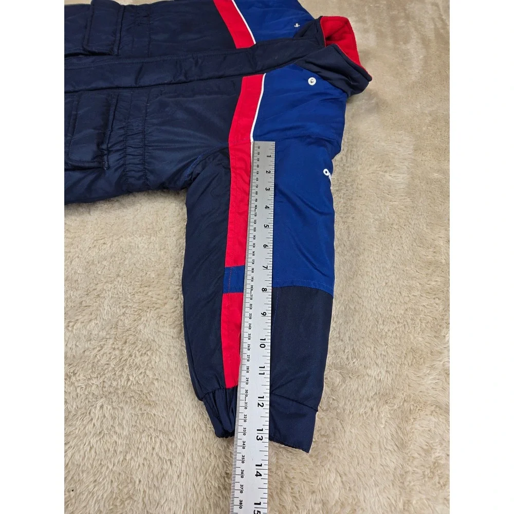 OshKosh B'gosh‎ Kids Jacket Blue Red Color Block Puffer Size M 5-6